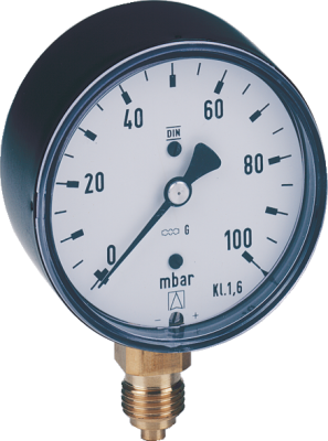 M-KU-63-St - Kapselfedermanometer - Standard