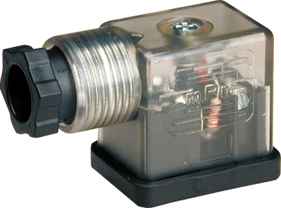 V-GST-BIF101-LED - Gerätesteckdose mit LED für Magnetspule - C1