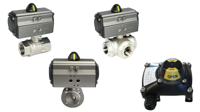 Serie K21 - Pneuma-Kugelhähne