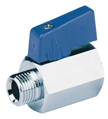 K-MI-861-VA - 2-2-Wege-Mini-Kugelhahn IA Knebel