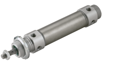 Serie R - Rundzylinder - Schwenkauge am Boden - Kolben-Ø 32-63