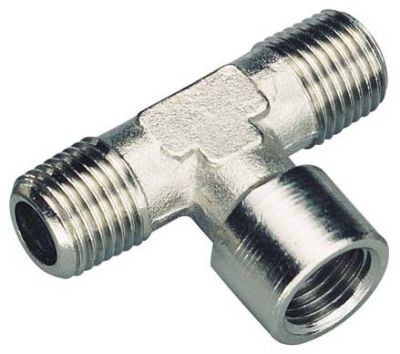 F-TAk-MSv - T-Stück - aufschraubbar, konisch