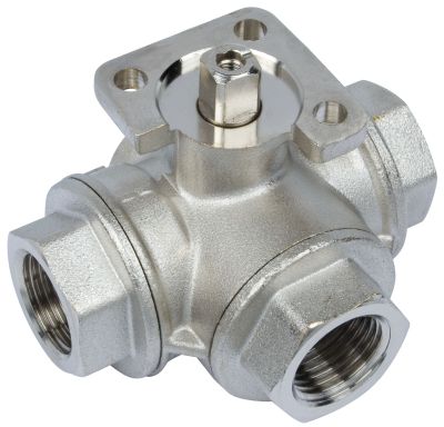 K-MU-380-MSv - 3-2-Wege-Kugelhahn III ISO-Flansch