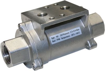 K-PNS-211NO-VA-FKM - 2-2-Wege-Pneuma-Sperrventil, einfachwirkend