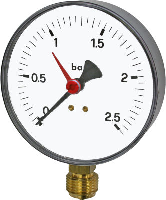 M-SU-100-St - Rohrfedermanometer - Standard