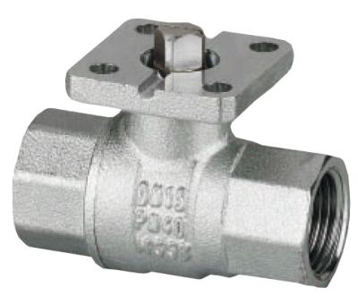 K-MU-860-VA - 2-2 Wege Kugelhahn, Edelstahl II ISO-Flansch