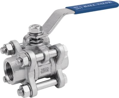 K-MU-825-VA - 2-2-Wege-Muffen-Kugelhahn II Hebel