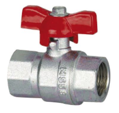 K-MU-120-MSv - 2-2 Wege Muffen-Kugelhahn II Knebel