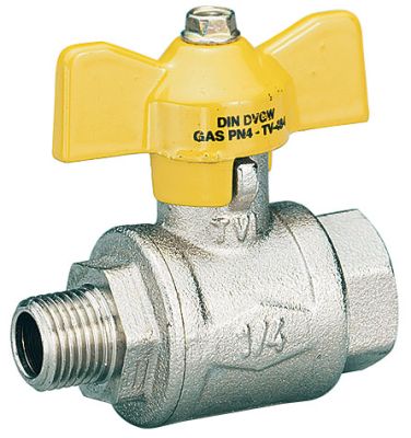 K-MU-163-MSv - 2-2 Wege Universal-Kugelhahn IA Knebel